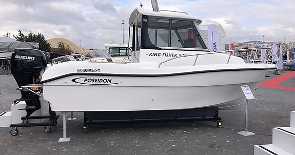 Poseidon King Fisher 570 m/ Yamaha F80! Fantastisk fiskebåt til gunstig pris! 11 of 23