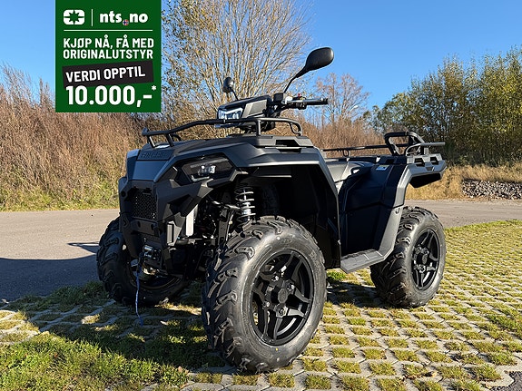 Polaris Polaris 570 EPS Onyx Black, Servo, vinsj, 2 pers