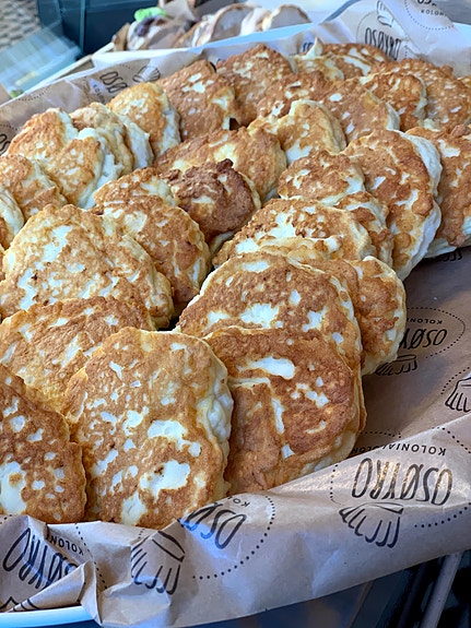 Lager litt middager til salg i butikken vår. Her er vår bestselger fiskekaker