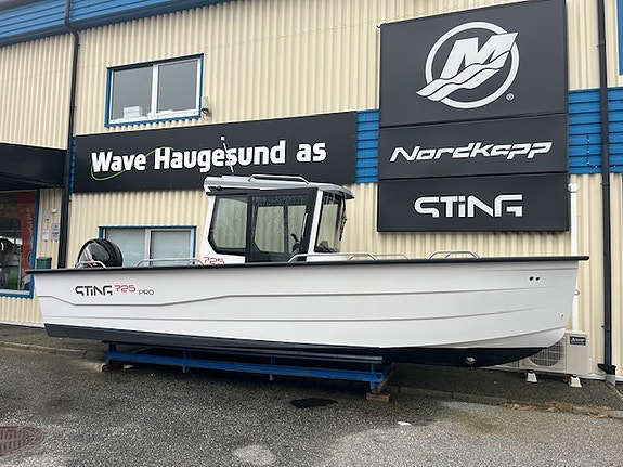Sting PRO 725 Cabin  med Mercury F 150