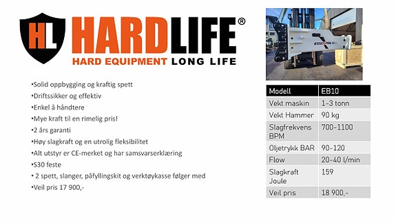 Hardlife Hardlife Pigghammer EB-serie 11 of 17