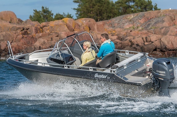 Buster LX m/Yamaha F60 Med Premium Edition i prisen. Båt fra utstillingen.