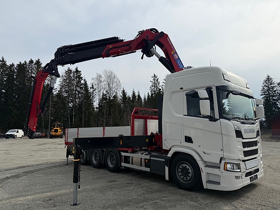 Scania Scania R560 8x4 HMF 5020 kran  PÅ LAGER 19 of 30