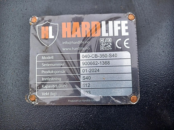 Hardlife 320mm og 350mm Smalskuff S40 3 of 8