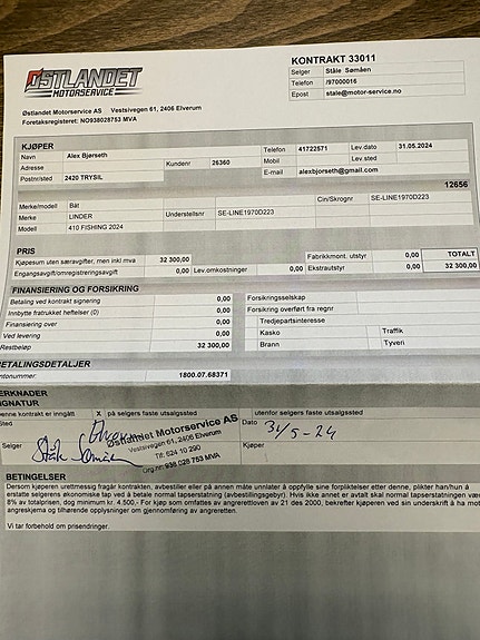 Linder Fischer 410 aluminiumsbåt – lett og praktisk båt 17 of 17