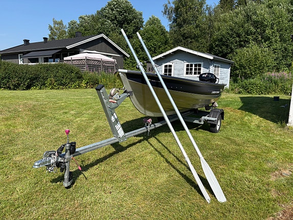 Linder Fischer 410 aluminiumsbåt – lett og praktisk båt 14 of 17