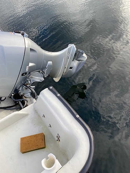 Øien 620 med 50 hk Honda 3 of 5