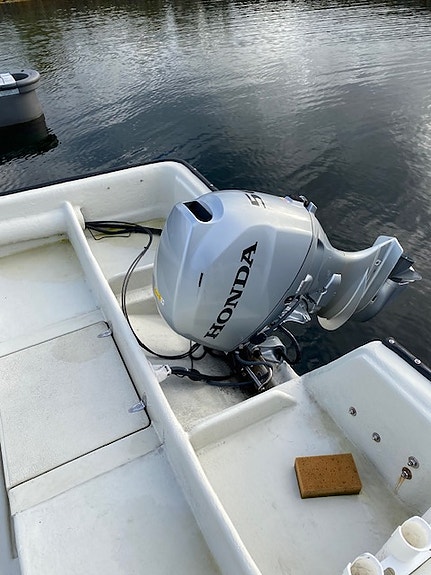Øien 620 med 50 hk Honda 2 of 5