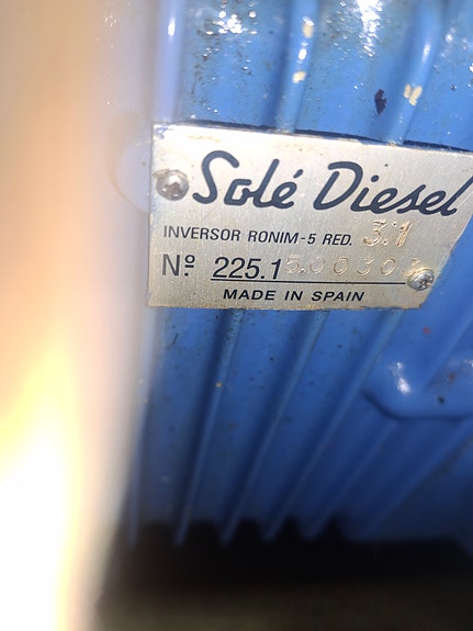 Sole diesel mini 26hk  350 timer. 7 of 9