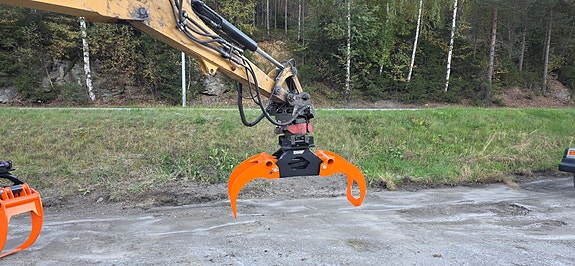 BMF Tømmerklo HARDOX for gravemaskin