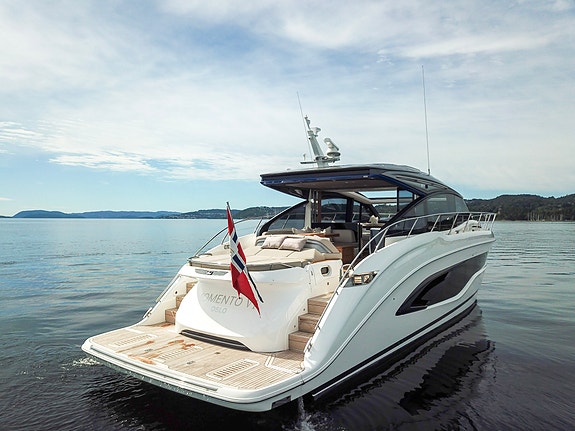 Princess V55, topp utstyrt, AC, levert ny i Norge 7 of 30