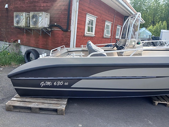 GEMI 630CC // Vi har flere på lager // 80-150hk // Kraftig og Robust helårsbåt 3 of 5