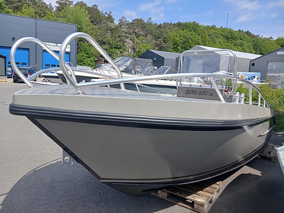 GEMI 630CC // Vi har flere på lager // 80-150hk // Kraftig og Robust helårsbåt 2 of 5