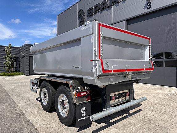 Spartveit DKJ-2 dumperkjerre 2 akslet SE EGENVEKTEN KUN 4400 KG - Leasing fra kr 5.173.- eks mva pr.mnd. 1 stk på lager! 2 of 4