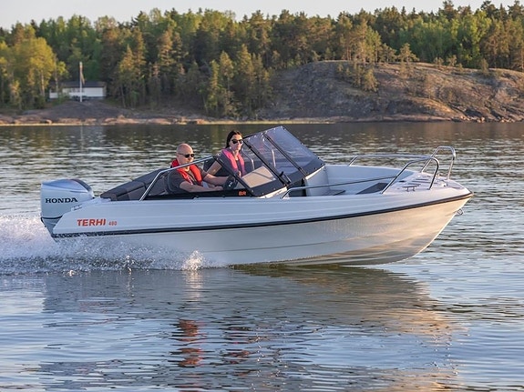 Terhi 480 BR - Tohatsu 50hk // El start-tilt // Comfort pack // Innbytte 2 of 4