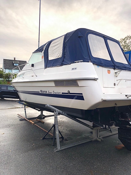 Flott Marex med riktig motor Yanmar 6LPA og Bravo II drev 5 of 5