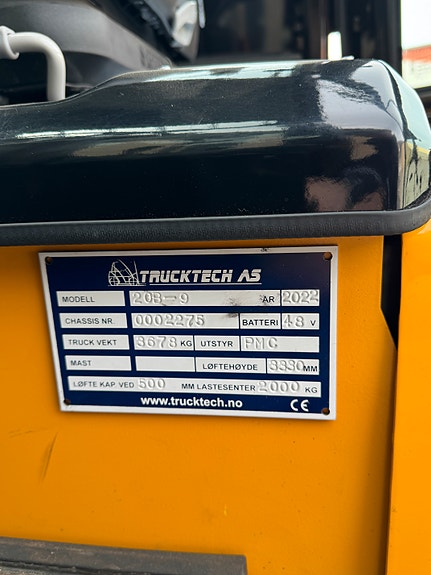 Hyundai 2T Elektrisk truck 10 of 12