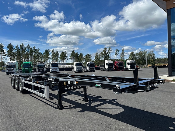 LeciTrailer Containerchassie ADR classification 3 of 12