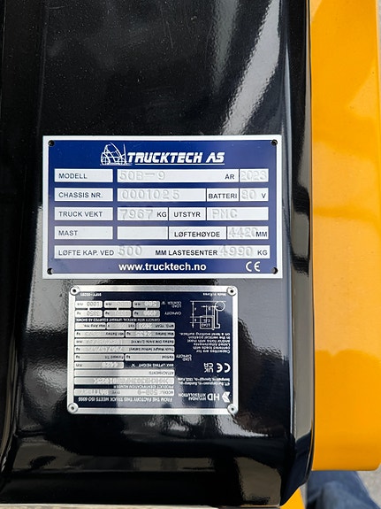 Hyundai 5T Elektrisk truck 9 of 12