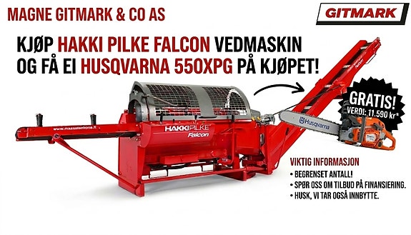 Hakki Pilke Falcon 37 Utstyrskampanje!