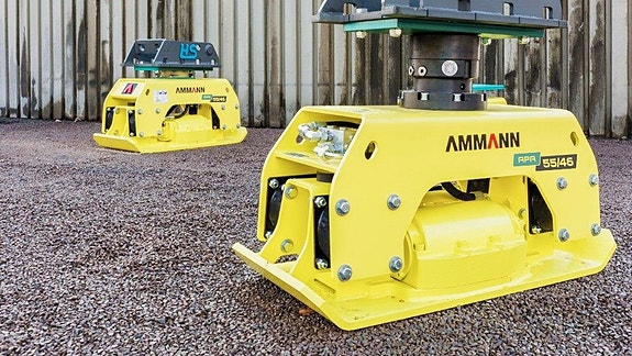 AMMANN Hydraulisk vibroplate for gravemaskin 3 of 5