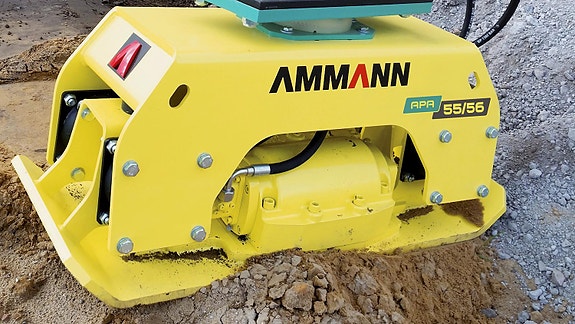 AMMANN Hydraulisk vibroplate for gravemaskin 4 of 5