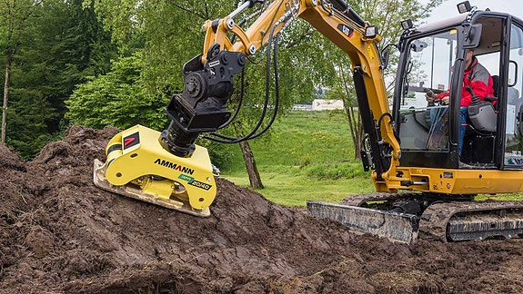 AMMANN Hydraulisk vibroplate for gravemaskin 2 of 5