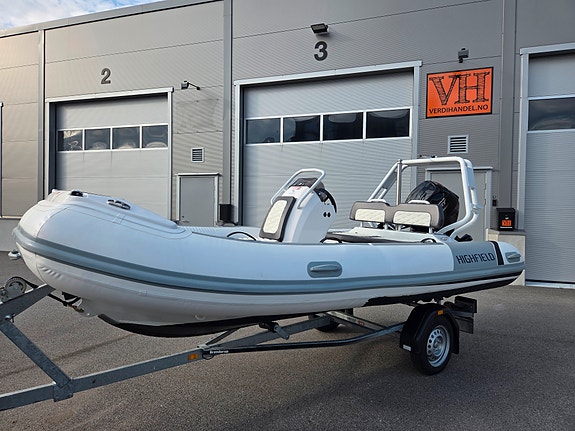 Flott Highfield 420 Sport med mye utstyr - Kun 179.000.-