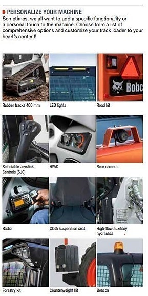 Bobcat T 450 med Lasergrader. 9 of 9