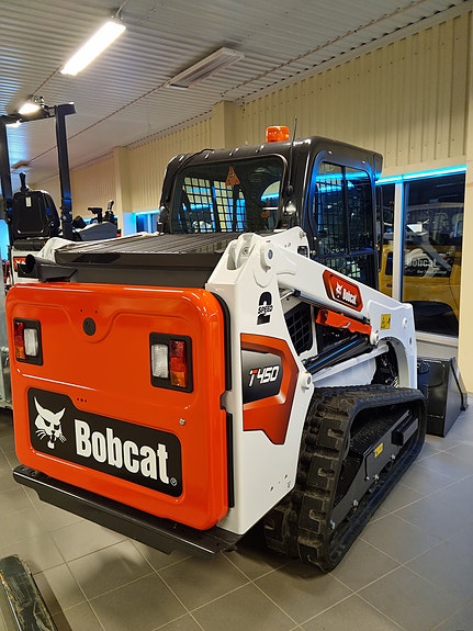 Bobcat T 450 med Lasergrader. 4 of 5