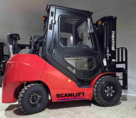 Maximal 3,5 Ton NY Diesel m/varme (Lei av å lade i kulda !)