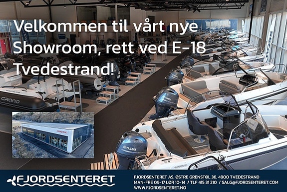 PIONER GO MED YAMAHA F9,9 HEL SPORT -2025 MOD. -NYHET, SUPER UNGDOMSBÅT! 3 of 10