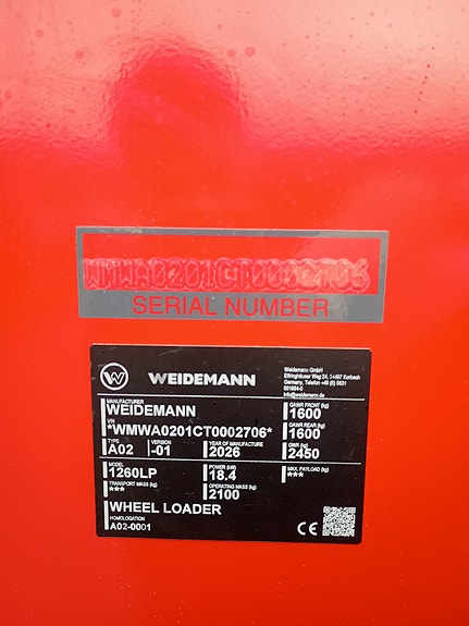 Weidemann 1260 LP 10 of 10