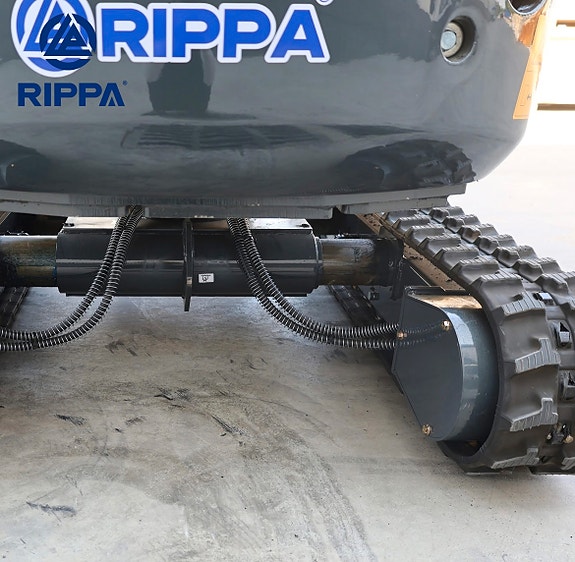 Rippa R15 eco 1.6 tonn, med kubota D722 motor og hytte. 5 of 5