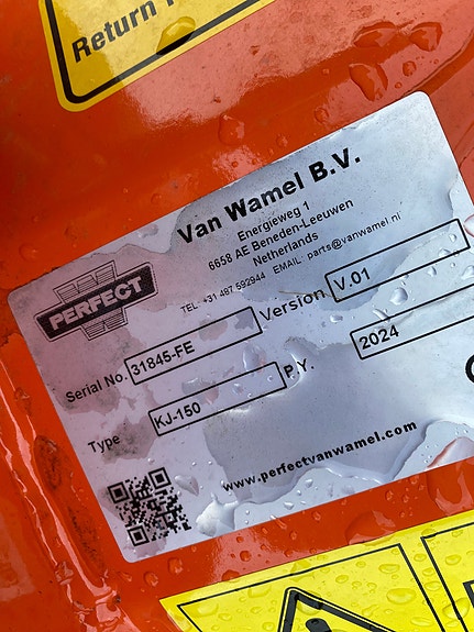 Perfect Van Wamel BEITEPUSSER KJ-150 8 of 8