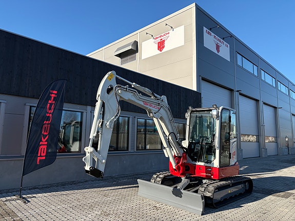Takeuchi TB350R korthekk, 4år/4000t garanti