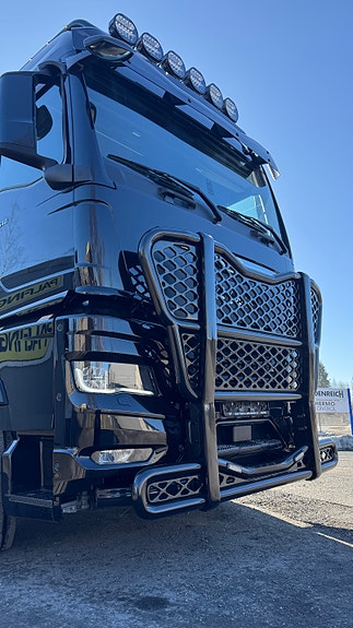 MAN SOLGT! TGX 33.640 6x4 BL CH med Epsilon TL12 tømmerkran