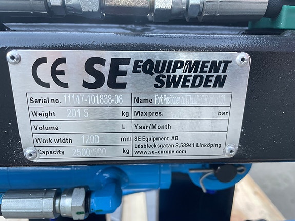 SB SE Hydraulisk pallegaffel 4 of 4