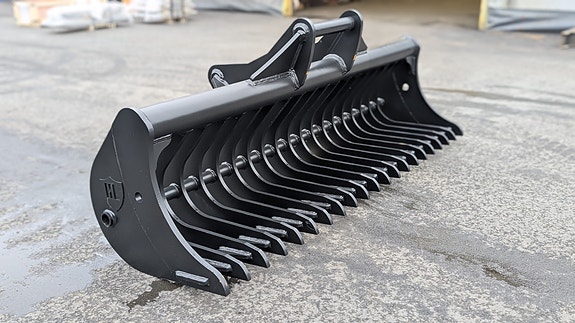 Hardlife Rake 2 meter med S70 feste 5 of 5