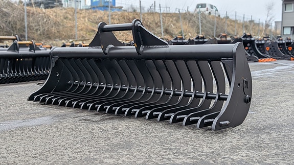 Hardlife Rake 2 meter med S70 feste 3 of 5