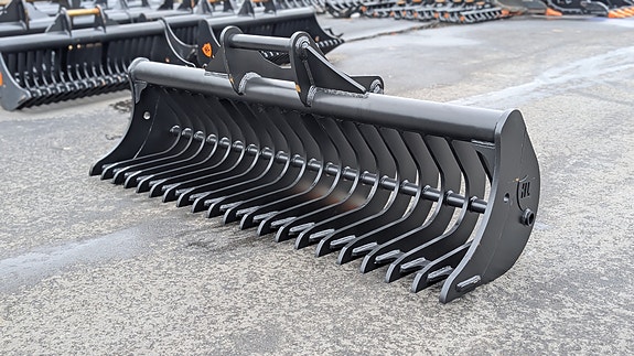 Hardlife Rake 2 meter med S70 feste 2 of 5