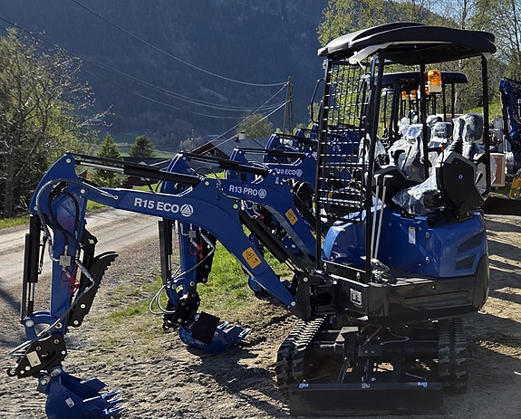 Rippa R15 ECO - Kubota D722 - kan leveres med hytte - på lager 4 of 5