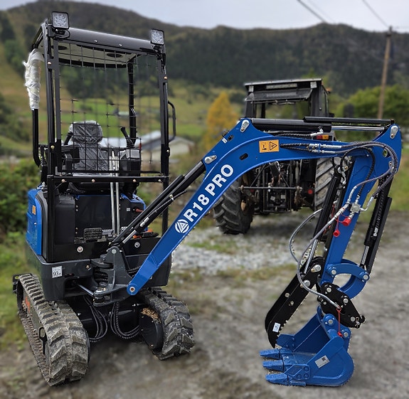 Rippa R18 PRO Kubota D902 - 41 l/min hydraulikk - på lager 2 of 5