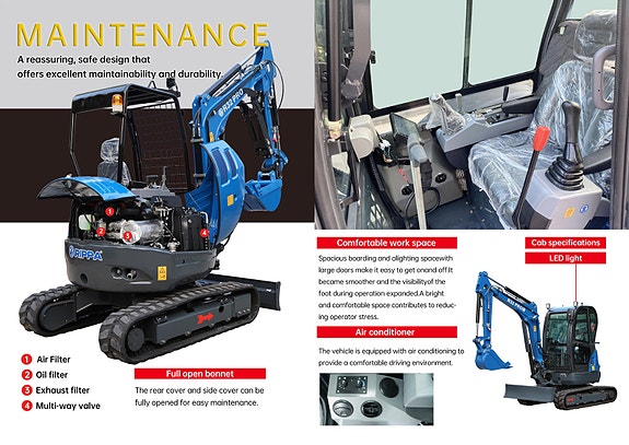 Rippa R32 PRO Kubota D1105 - 3,2 tonn - bestillingsvare 5 of 5