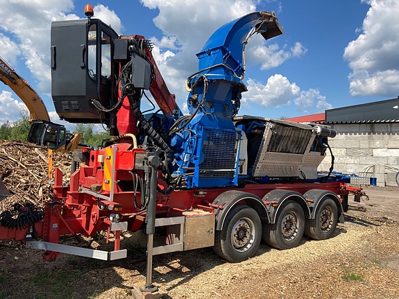 Bruks DM 805 Flishogger på chassis 5 of 27