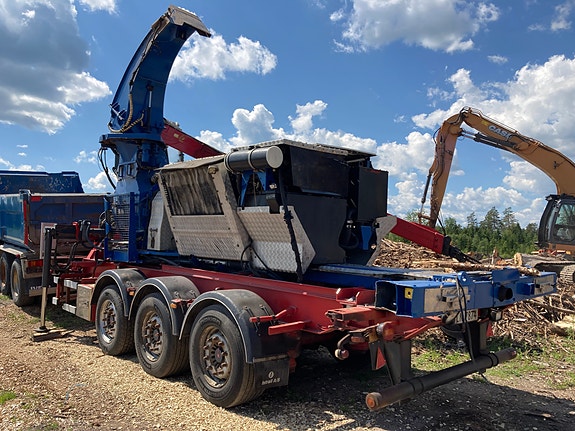 Bruks DM 805 Flishogger på chassis 7 of 27