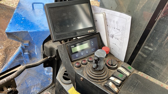Bruks DM 805 Flishogger på chassis 20 of 27