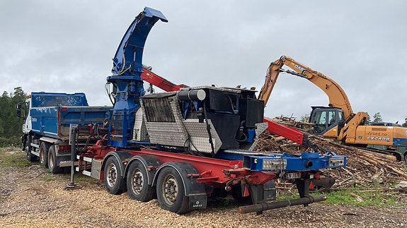 Bruks DM 805 Flishogger på chassis 2 of 27