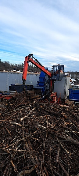 Bruks DM 805 Flishogger på chassis 18 of 27