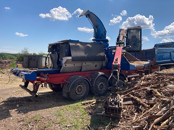 Bruks DM 805 Flishogger på chassis 3 of 27
